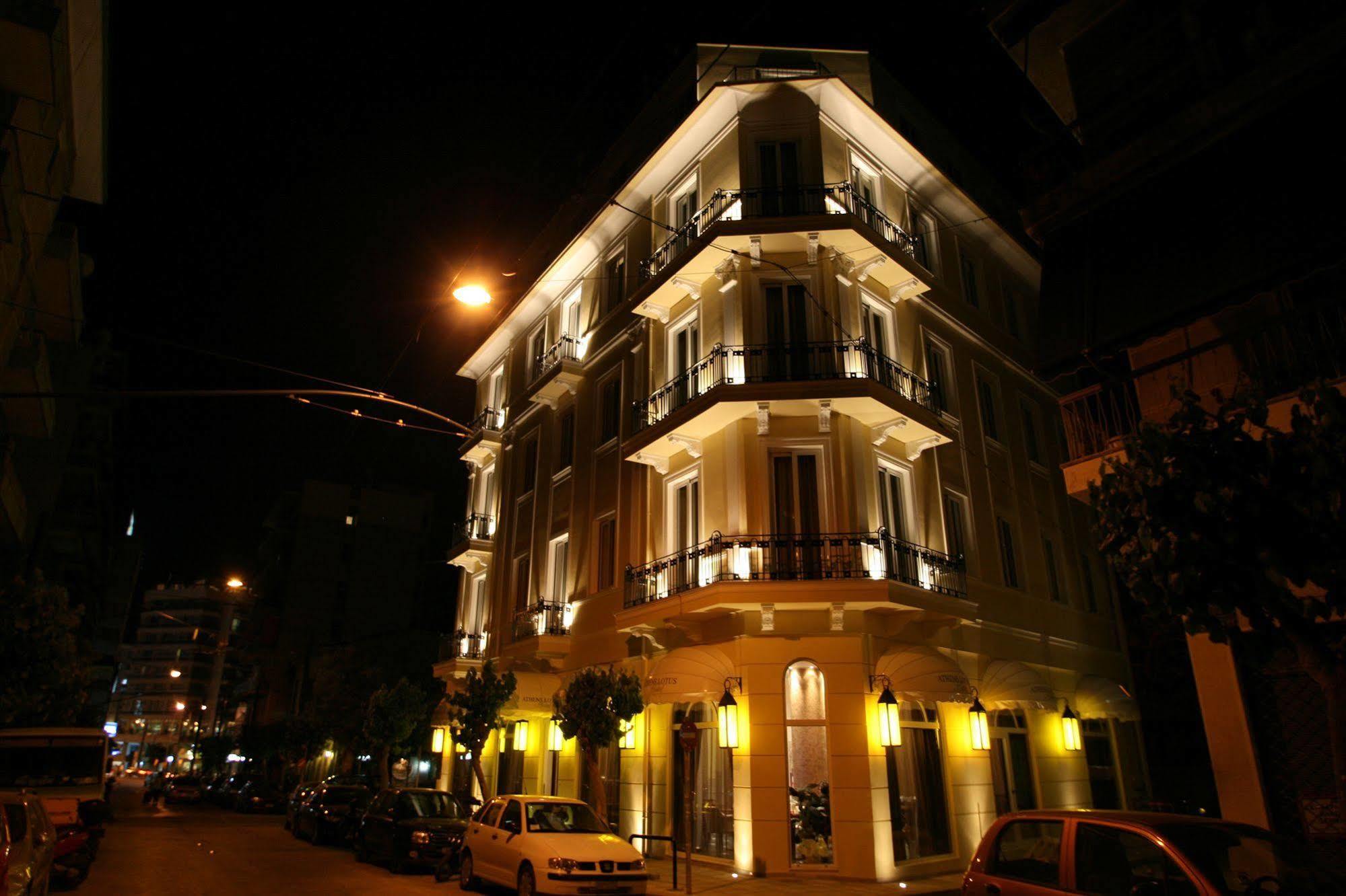 Athens Lotus Hotel Exteriör bild