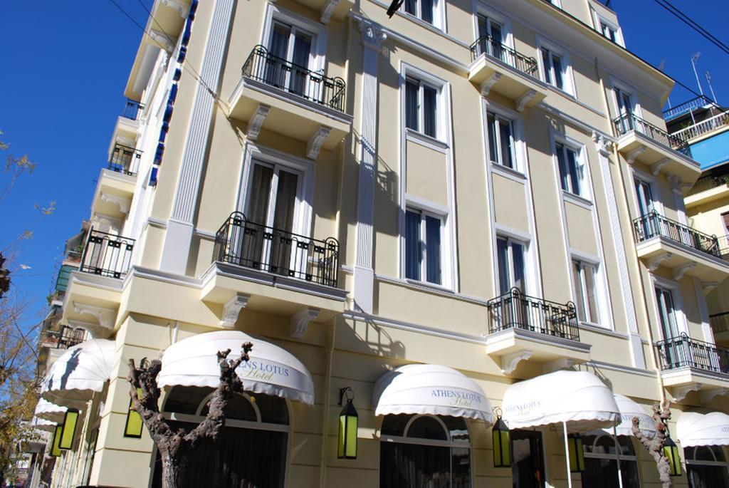 Athens Lotus Hotel Exteriör bild